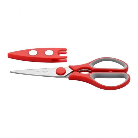 Tesoura 22cm Para Cozinha Com Capa Magnética